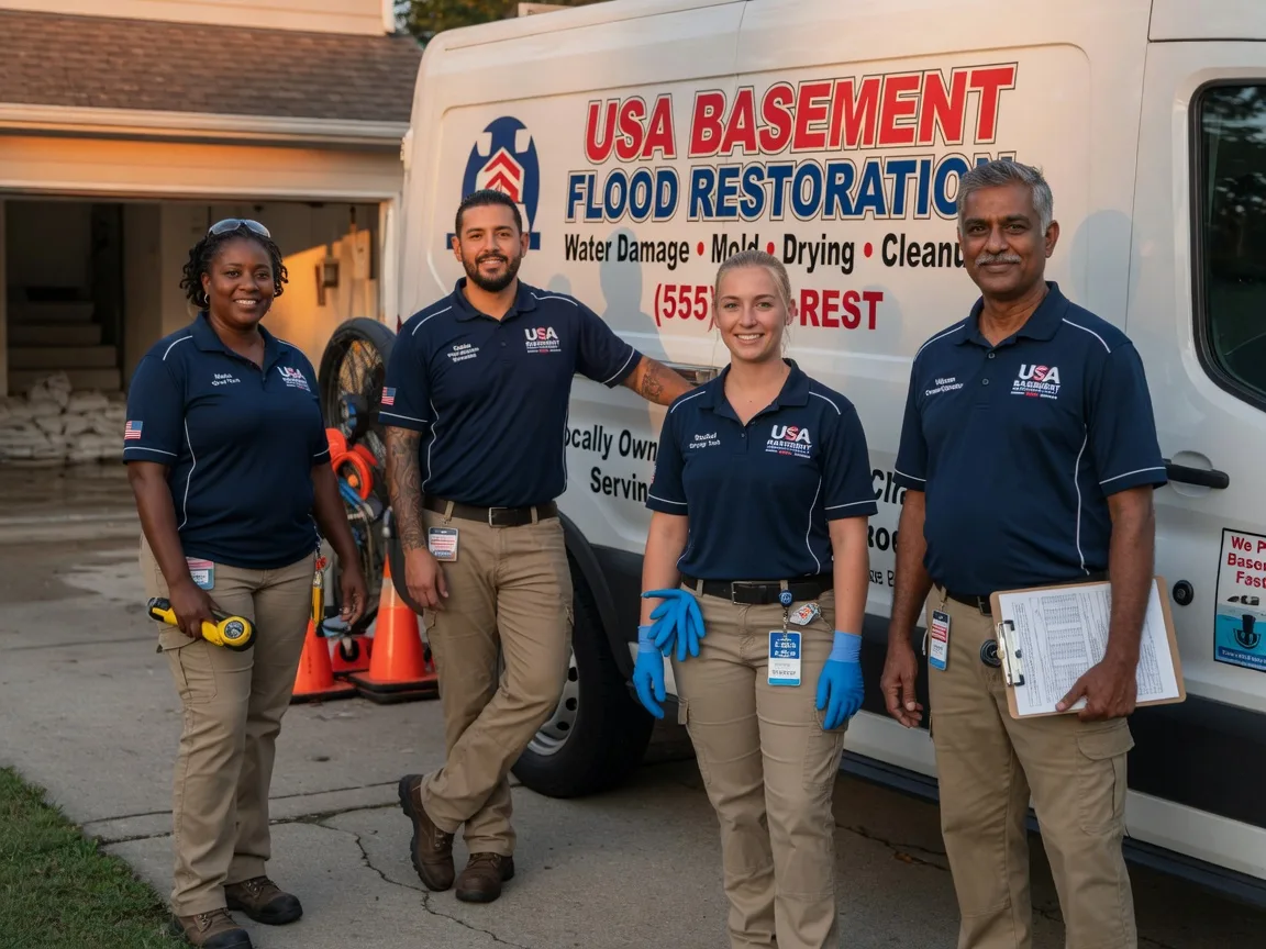 Basement Flood Cleanup company in Rock Springs, WI